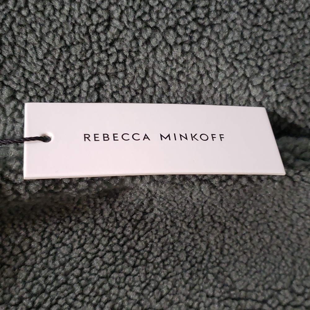 Rebecca Minkoff NWT "Harley" Oversized Snap-front Teddy Jacket, L - Picture 2 of 7